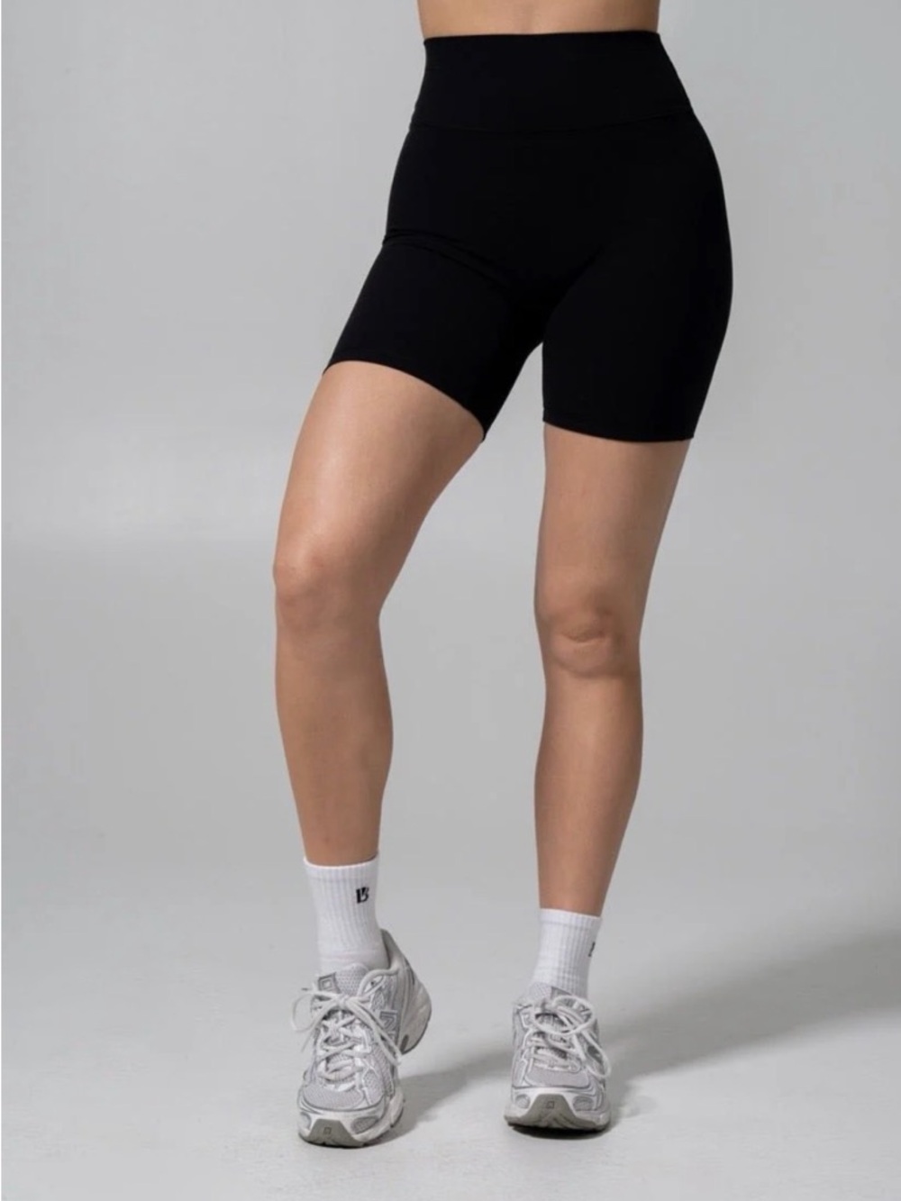 BuffBunny High-Waist Black Bike Shorts Legacy Short 6”